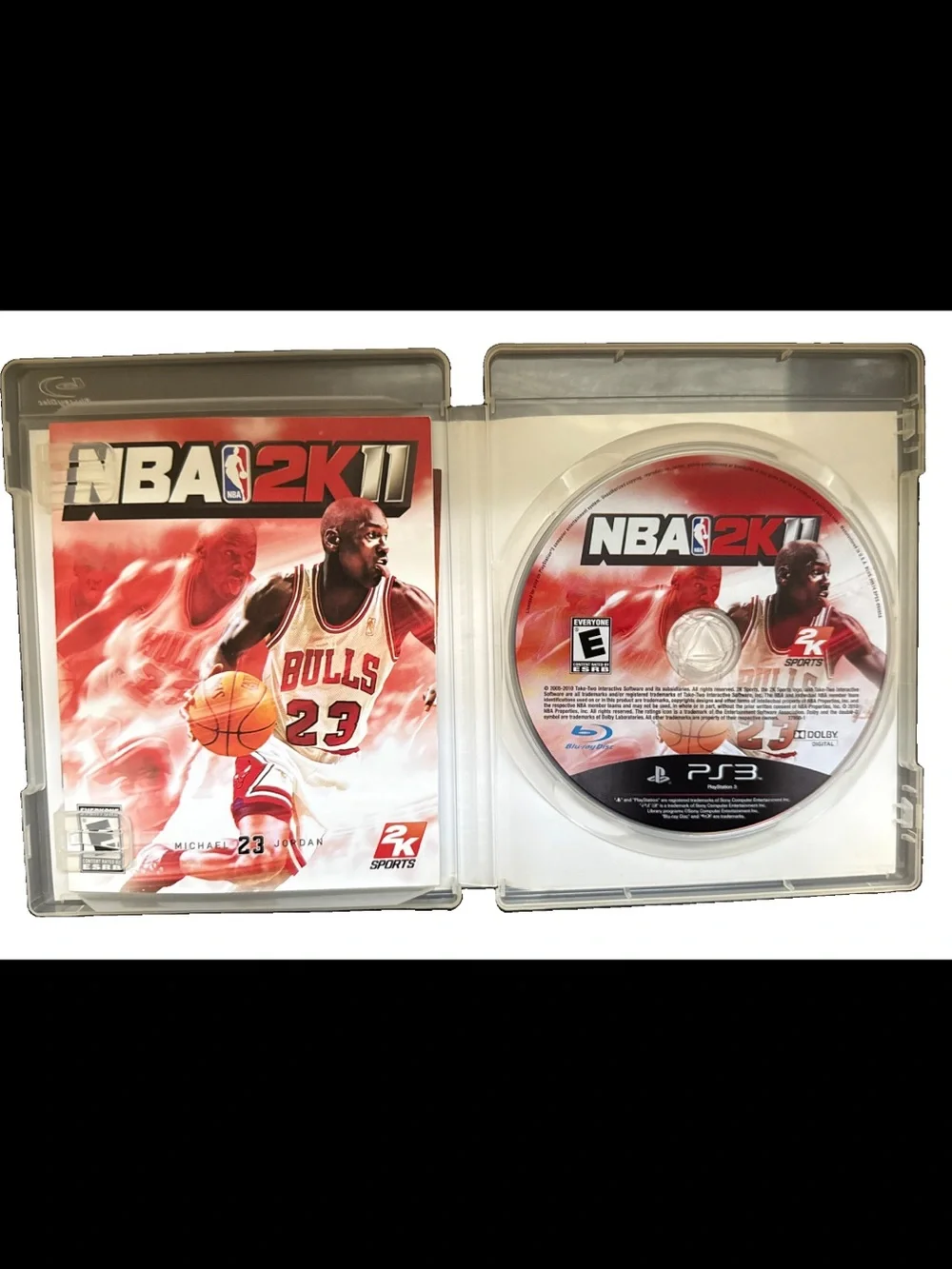 NBA 2K 11 PS3 Sony PlayStation 3 2010 Complete Game with Manual
